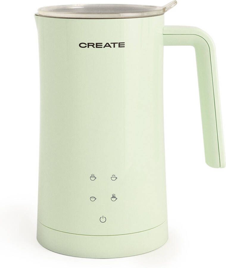 Create MILK FROTHER STUDIO Verwarmer voor melkopschuimer 580ml 75 °C Groen