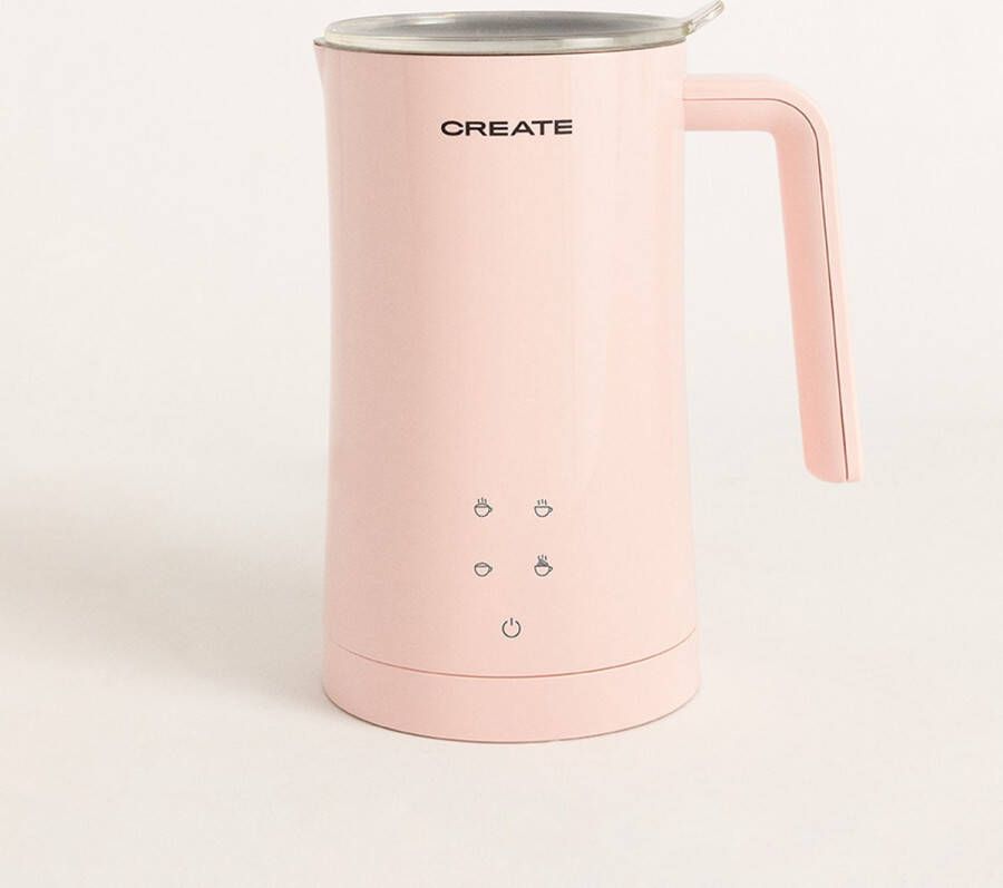 Create MILK FROTHER STUDIO Verwarmer voor melkopschuimer 580ml 75 °C Roze - Foto 1