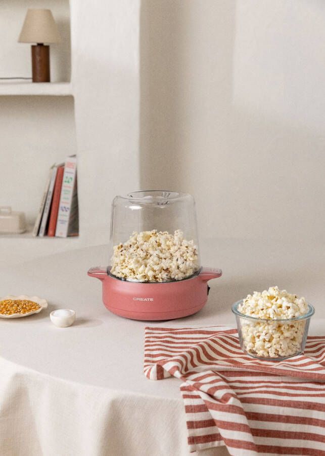 Create Popcornmaker met botersmelter klaar in 5 minuten Kleur Teja- POPCORN MAKER STUDIO