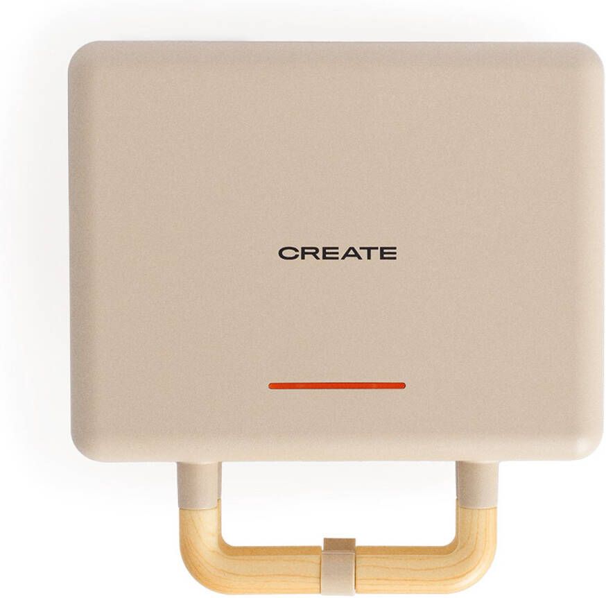 Create Sandwichmaker grill en wafelijzer + Taiyaki plaat + Pannenkoekenplaat + 3 platen STONE STUDIO DUBBEL - Foto 2