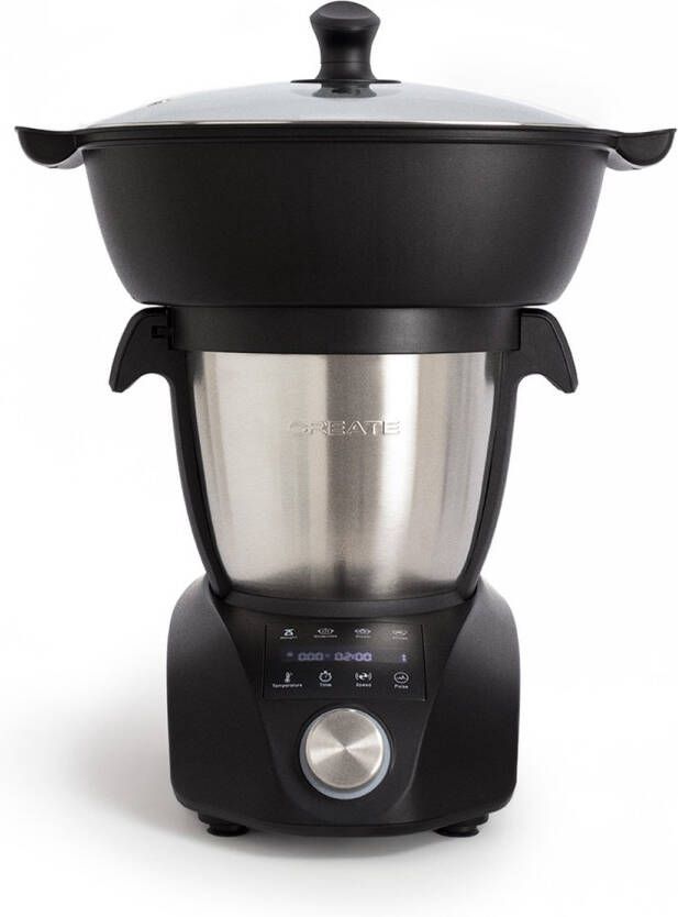‎CREATE Slimme multifunctionele keukenrobot met stoommand CHEFBOT COMPACT CONNECT