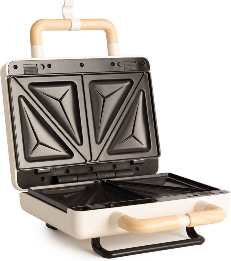 Create STONE 3 IN 1 STUDIO Sandwich wafel grill Verwisselbare grillplaten Verticale opslag Beige - Foto 1