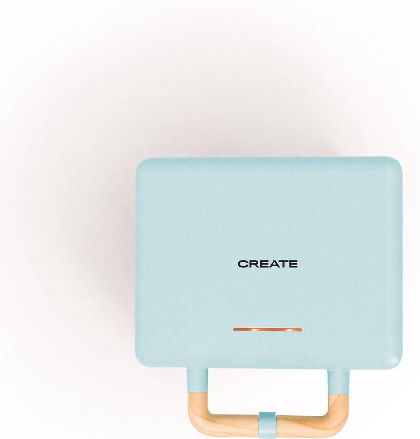 Create STONE 3 IN 1 STUDIO Sandwich Wafel Grill Verwisselbare Grillplaten Verticale Opslag Blauw