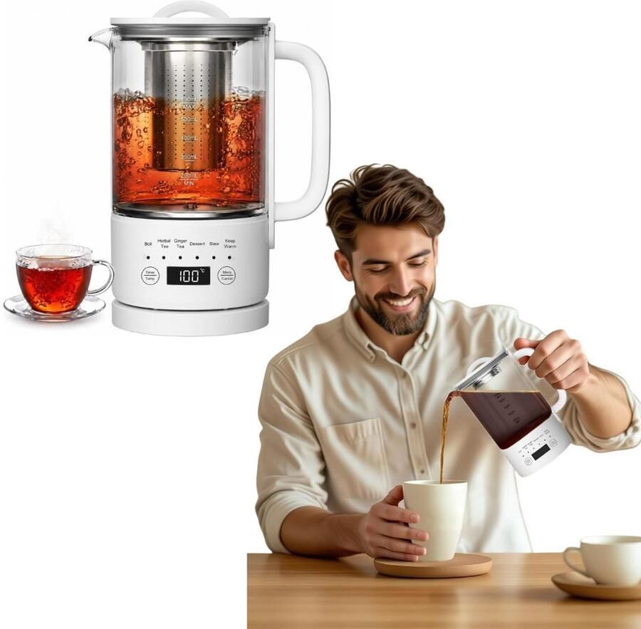 CRLYN Mini Waterkoker Reiswaterkoker Draagbare Waterkoker