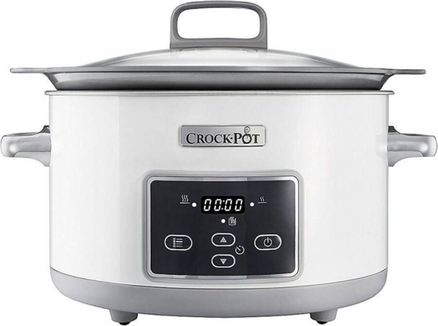 Crock-Pot CrockPot Duraceramic Slow Cooker wit 5L Inductie proof