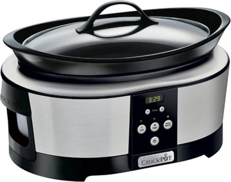 Crock-Pot CrockPot Slow Cooker Next Gen digitaal programmeerbaar 5 7L