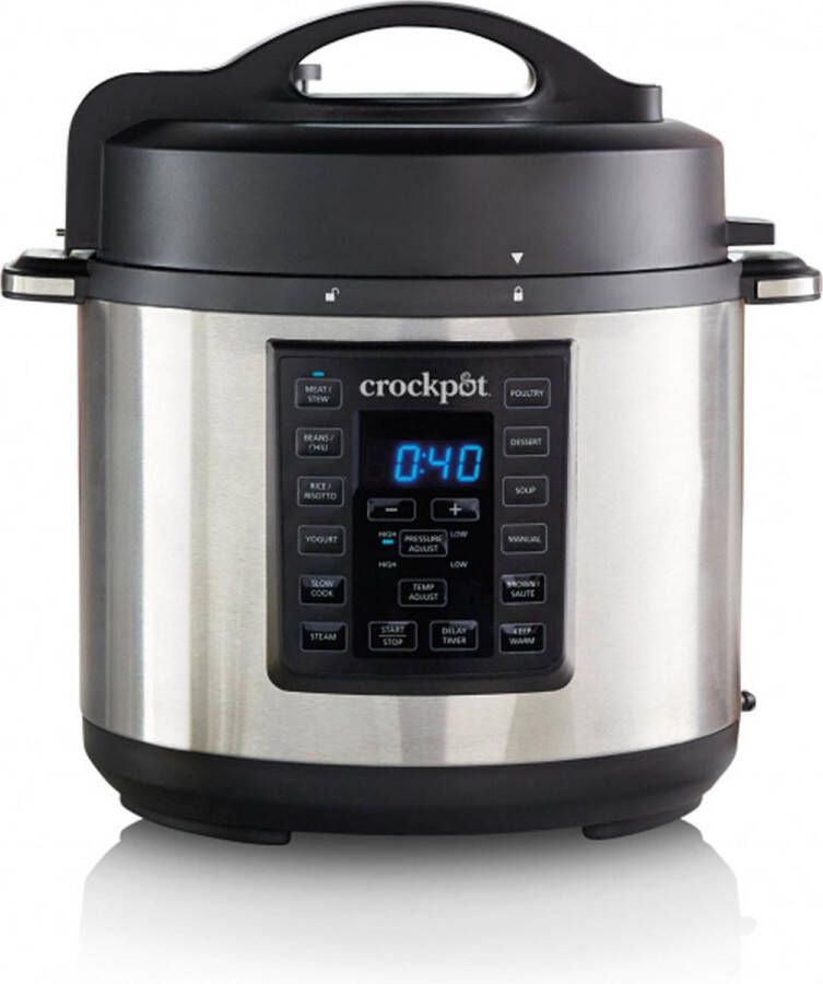 Crock-Pot CrockPot Express Pot Pressure Slow & Multi Cooker PLUS 5 6L (inclusief stoommand en tang) NIEUW - Foto 2
