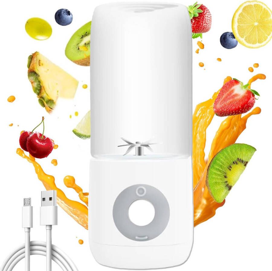 Crrynuo Elektrische sapcentrifuge van 500 ml voor het maken van smoothies - Foto 2