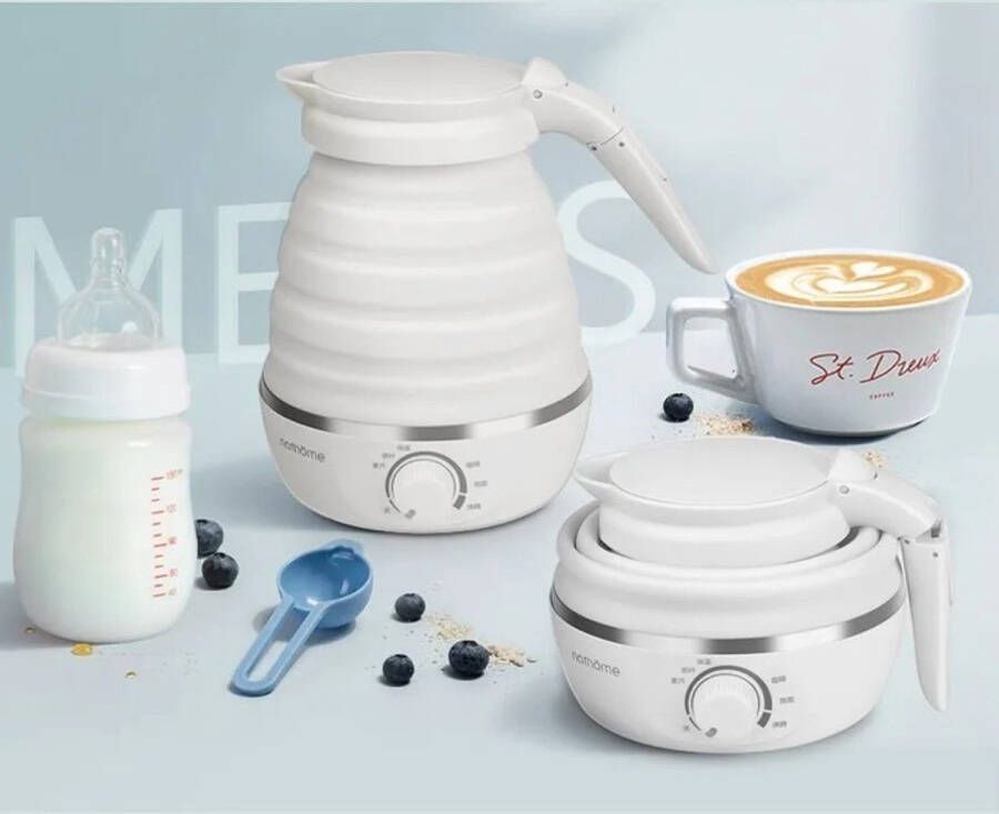 Cs Opvouwbare waterkoker Reis waterkoker camping waterkoker- draagbare waterkoker 600 ml