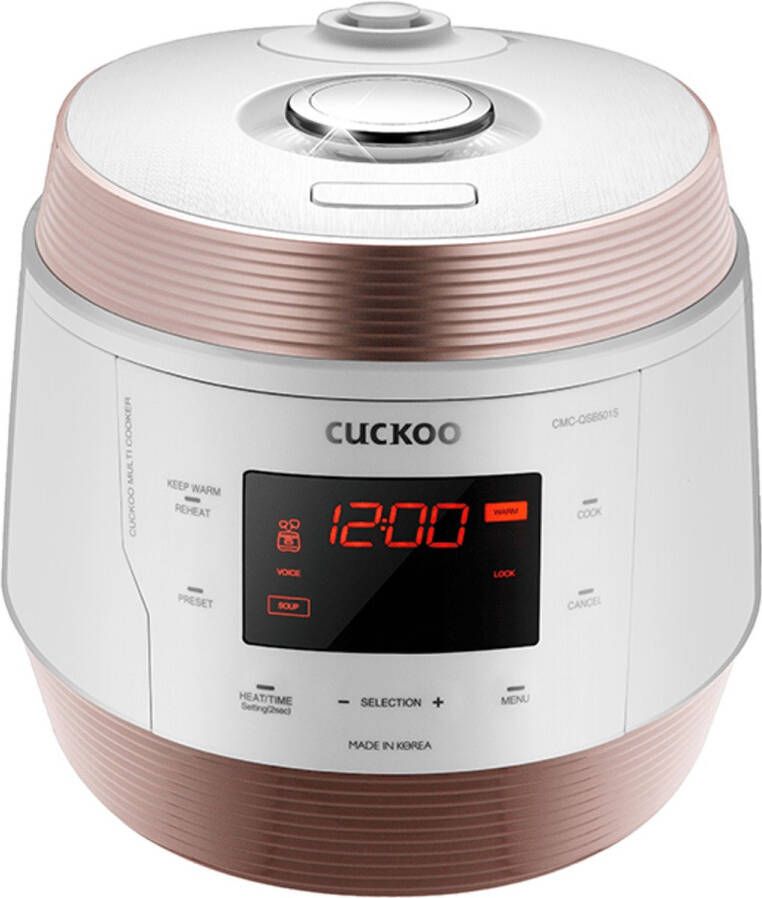 Cuckoo Icook Q5 Premium multi cooker Wit Koper