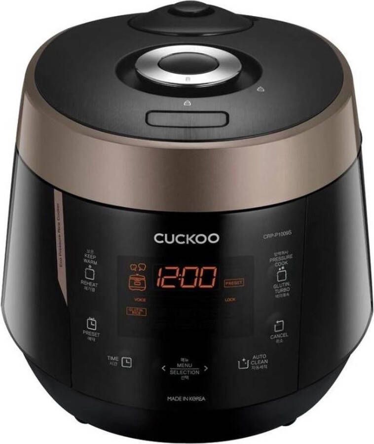 Cuckoo Reiskocher 1.80l CRP-P1009S Digitaler Dampfdruck