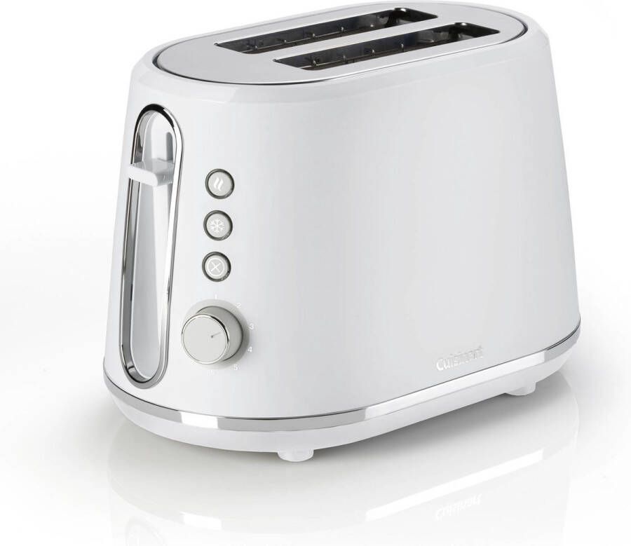 Cuisinart 2 Slice Toaster Broodrooster CPT780WE Toaster Ontdooifunctie 7 standen Wit - Foto 2
