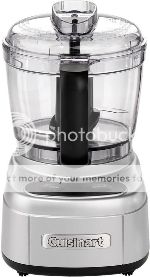 Cuisinart Mini Prep Pro Compacte mini keukenmachine Mixer Pulsefunctie en druppelgaten Zilver 900ml