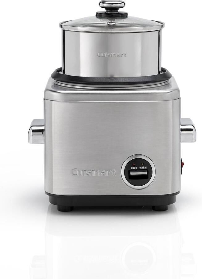 Cuisinart Rijstkoker met stomer Stoomkoker voor 6 personen Multi Cooker BPA Vrij Zwart - Foto 5