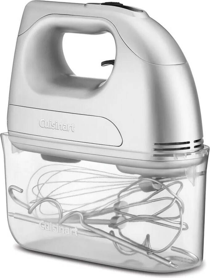 Cuisinart Power Advantage Handmixer Mixer met 7 snelheden Inclusief deeghaken klopper en garde Zilver RVS