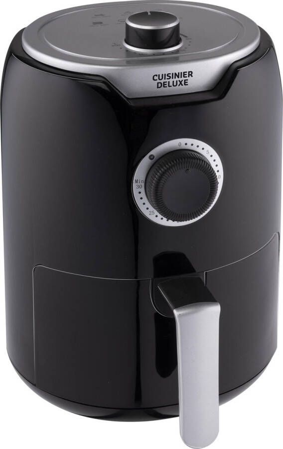 Cuisinier Deluxe Hetelucht friteuse Airfryer Gezond Frituren Hetelucht Frietpan met Timer 2 Liter - Foto 2