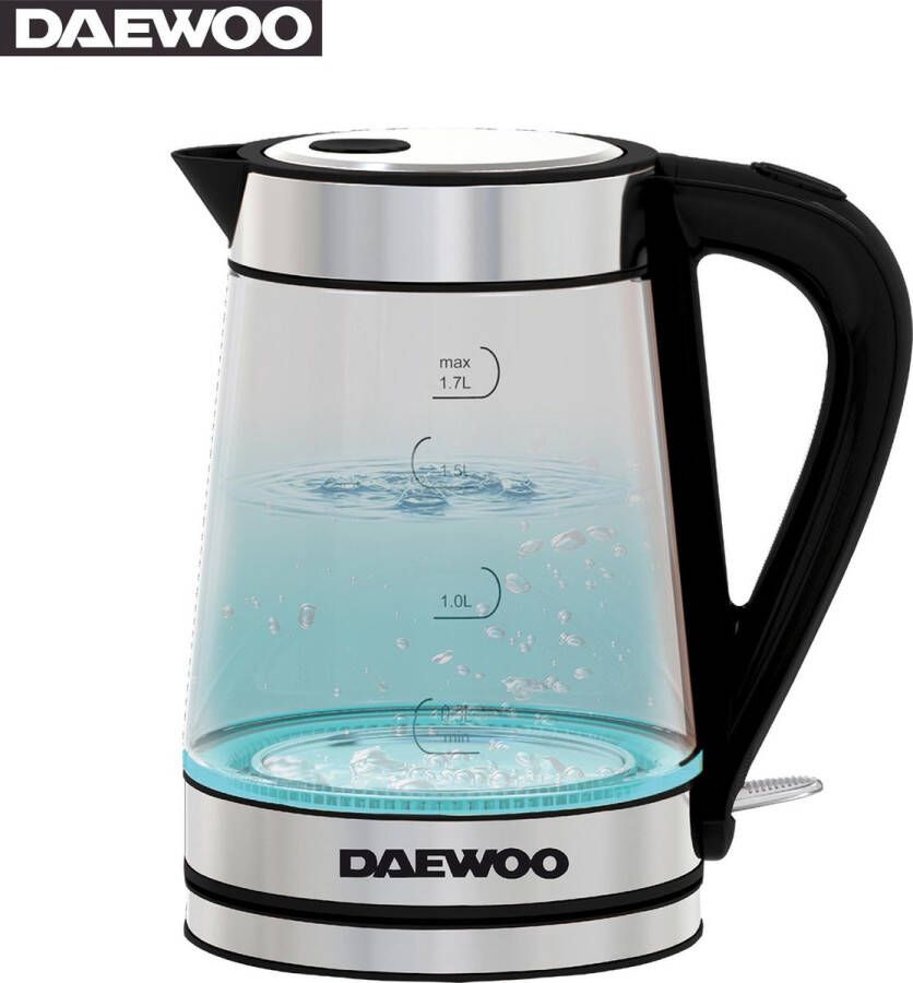 Daewoo Waterkoker Glazen waterkoker 1 7 Liter SYM-1328