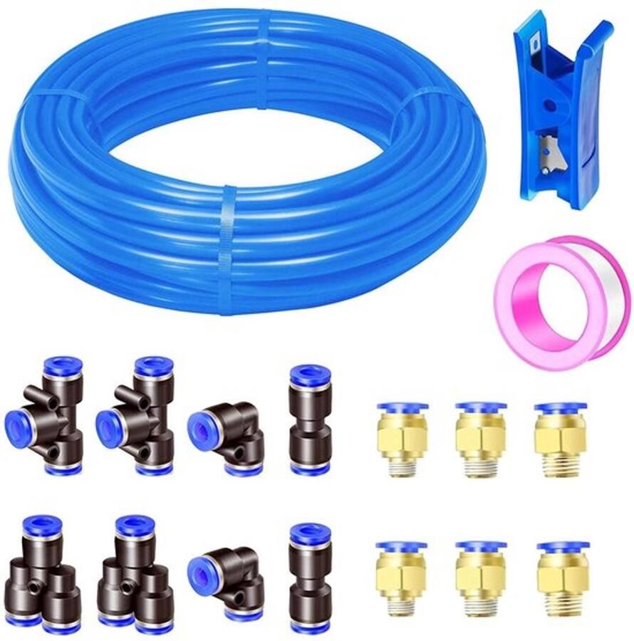 Dailygoods- Bandslang 10 m Buitendiameter 10 mm Polyurethaan 14