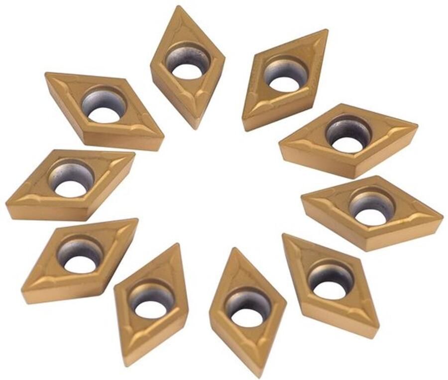 Dailygoods Diamantvorm Hardmetalen Snijmachine 10 Stuks Blauw