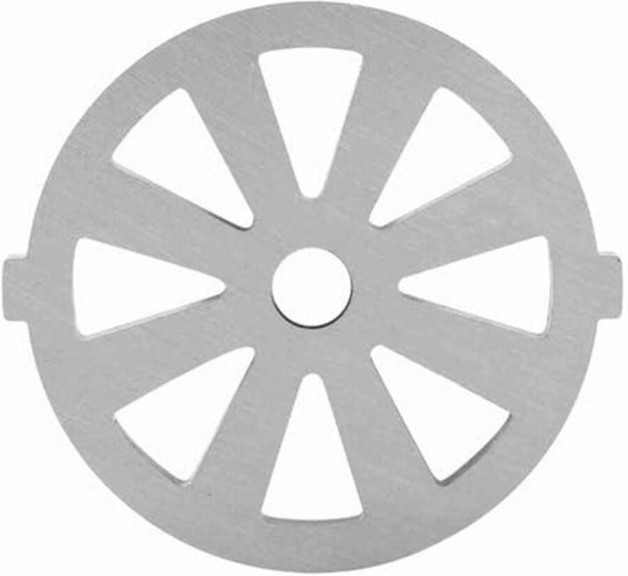 Dailygoods Snijplaat voor Vleesmolen Vleesmaalplaat RVS