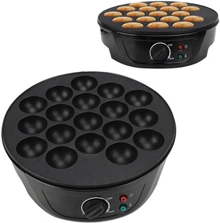 Dailygoods Takoyaki-machine Elektrische keukenmachine 18 gaten non-stick