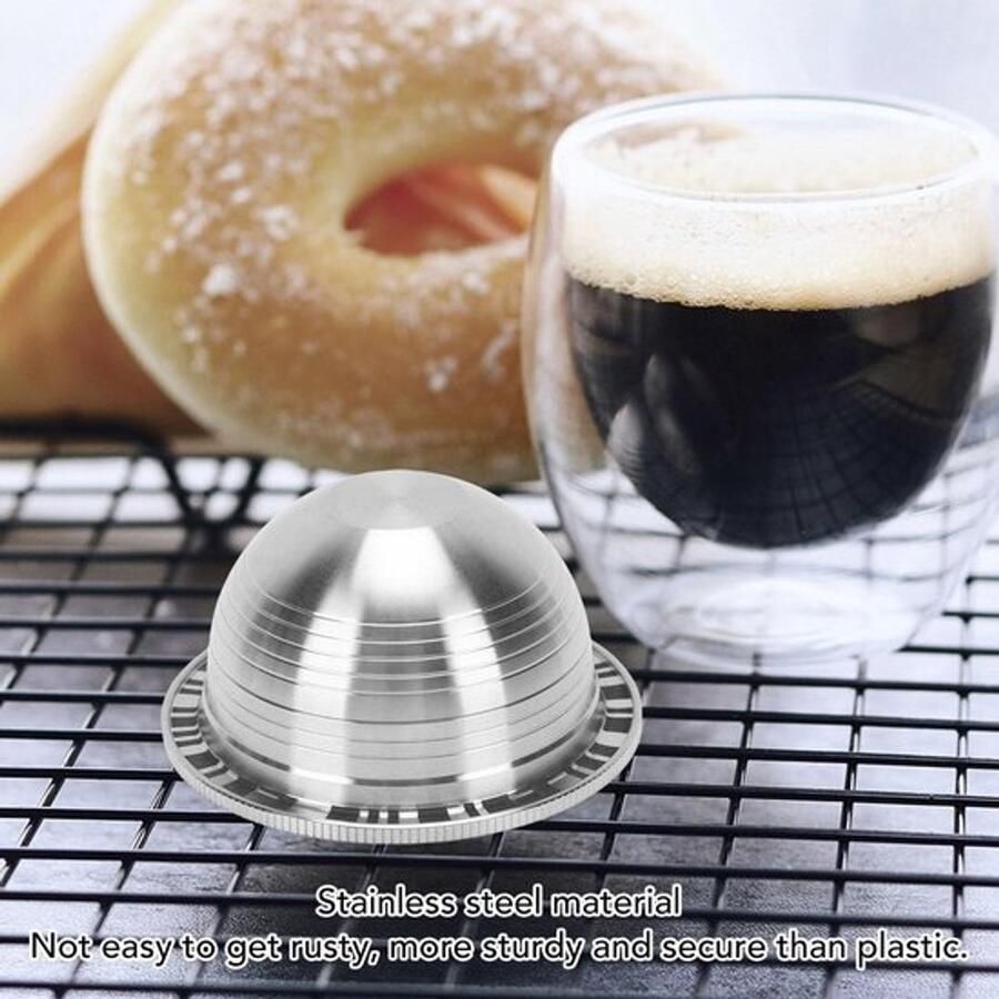 Dailygoods- Koffiepad Herbruikbaar Koffiepad Accessoirekit