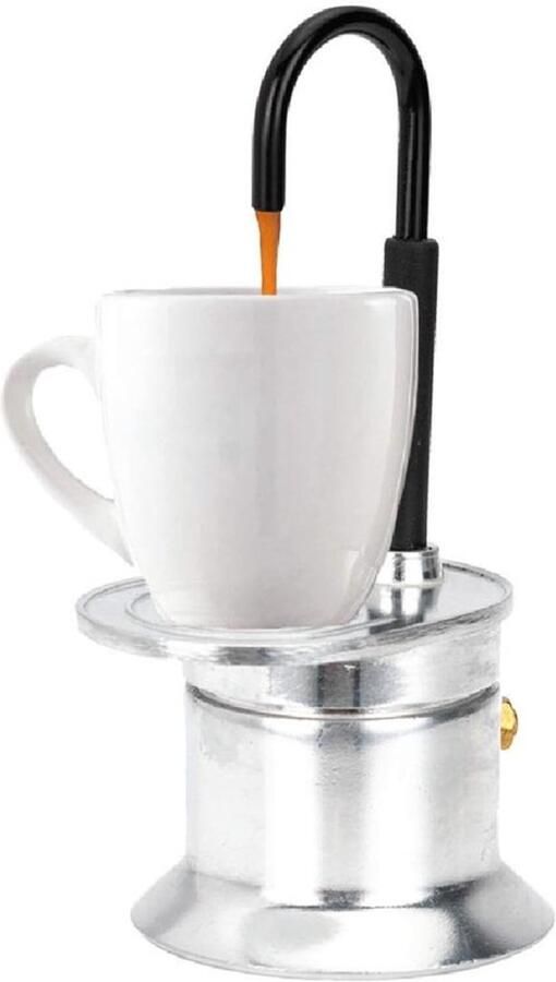 Allecto Mokkapot Koffiezetapparaat Snel en draagbaar Aluminium Voor