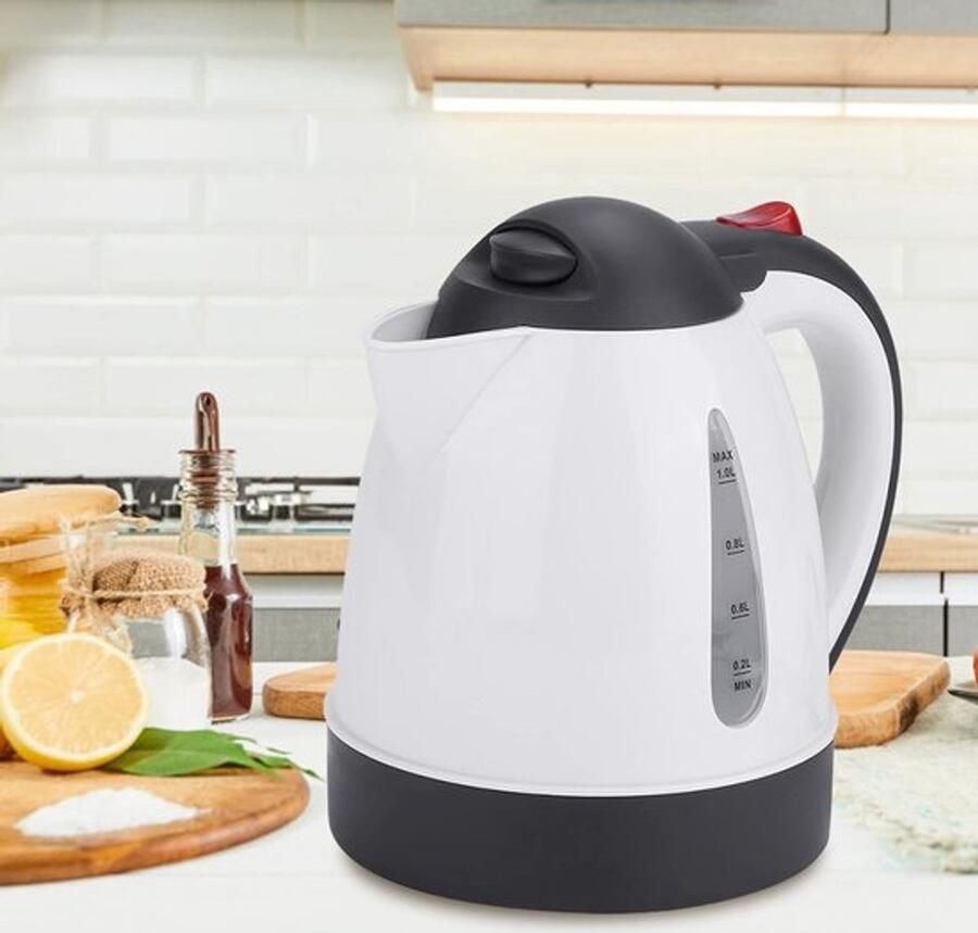 Dailygoody 1000ml Draagbare Auto Waterkoker Verwarmt Water en