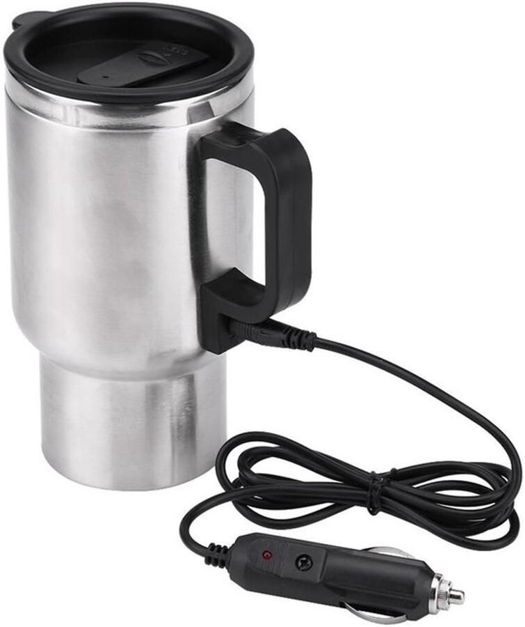 Dailygoody 12V Auto Verwarming Waterkoker Elektrische Thermosfles