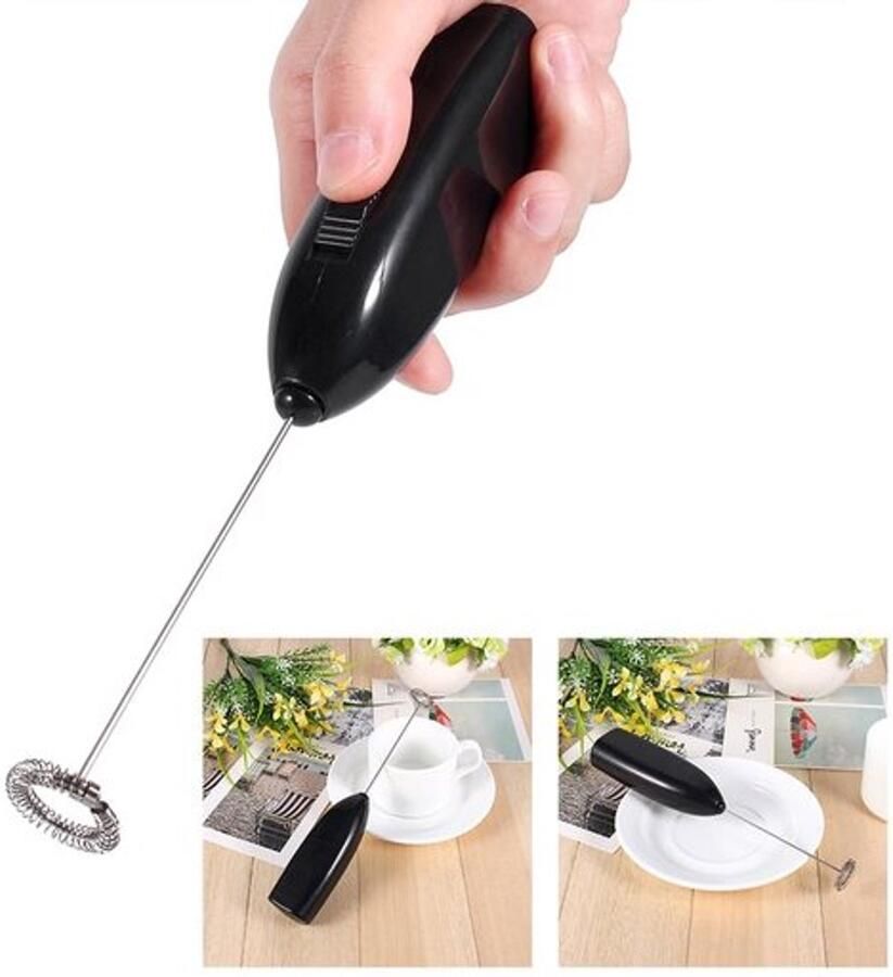 Dailygoody Elektrische Garde Melkopschuimer Handheld Drinken