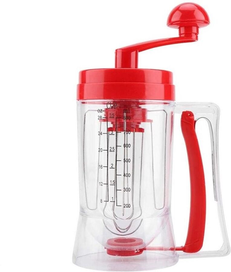 Dailygoody Handbediende Deegdispenser Pannenkoekenmaker Eenvoudig in gebruik