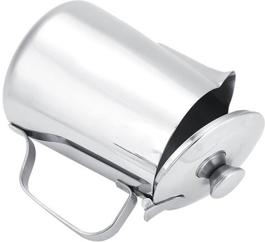 Dailygoody Melkopschuimkan 600ml Roestvrijstalen Melkopschuimer