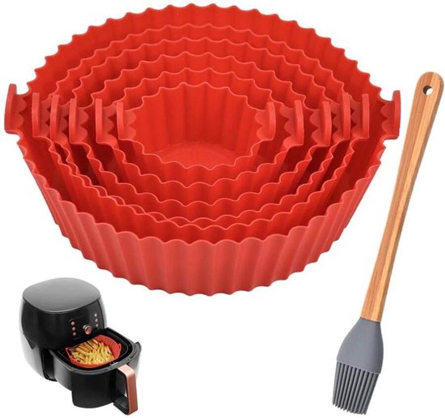 Dailygoody Air Fryer Accessoire Silicone Bakmallen BPA-vrij
