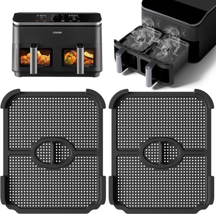 Dailygoody Air Fryer Accessoires Silicone Splash Guard Voor