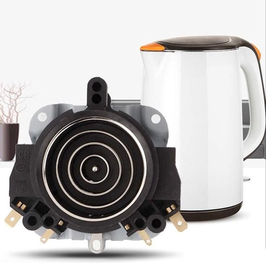 Dailygoody Waterkoker Thermostaat Schakelaar Vervangend Onderdeel Zwart