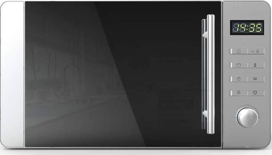 Brandless Combi Magnetron Combimagnetron Vrijstaand Heteluchtoven Inbouw Mogelijk 800W Zwart