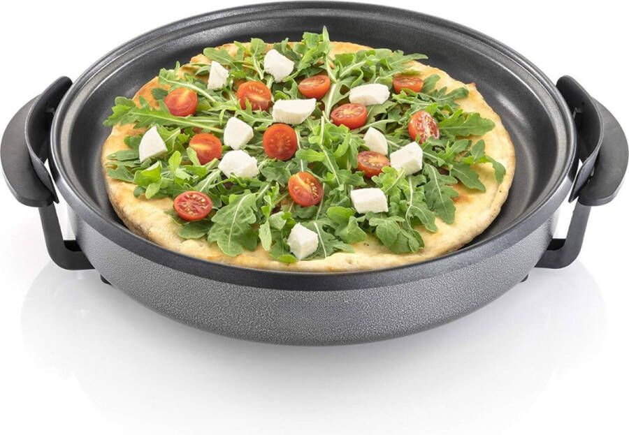 DailySupplies Elektrische Pan Party Pan Hapjespan Zwart