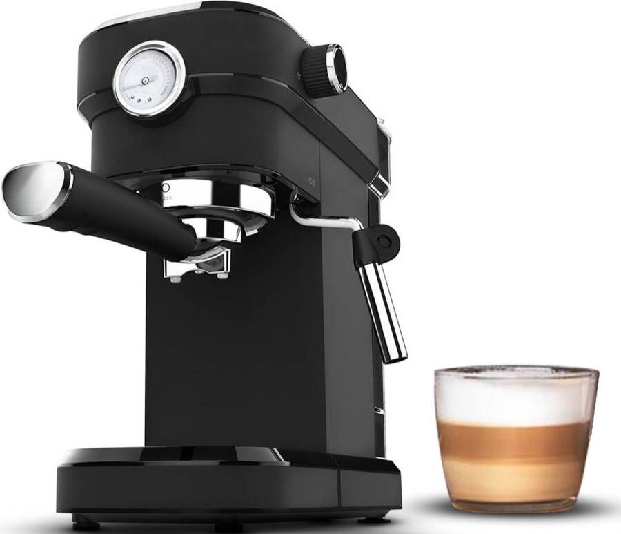 DailySupplies Espressomachine Koffiezetapparaat Koffiemachines Zwart
