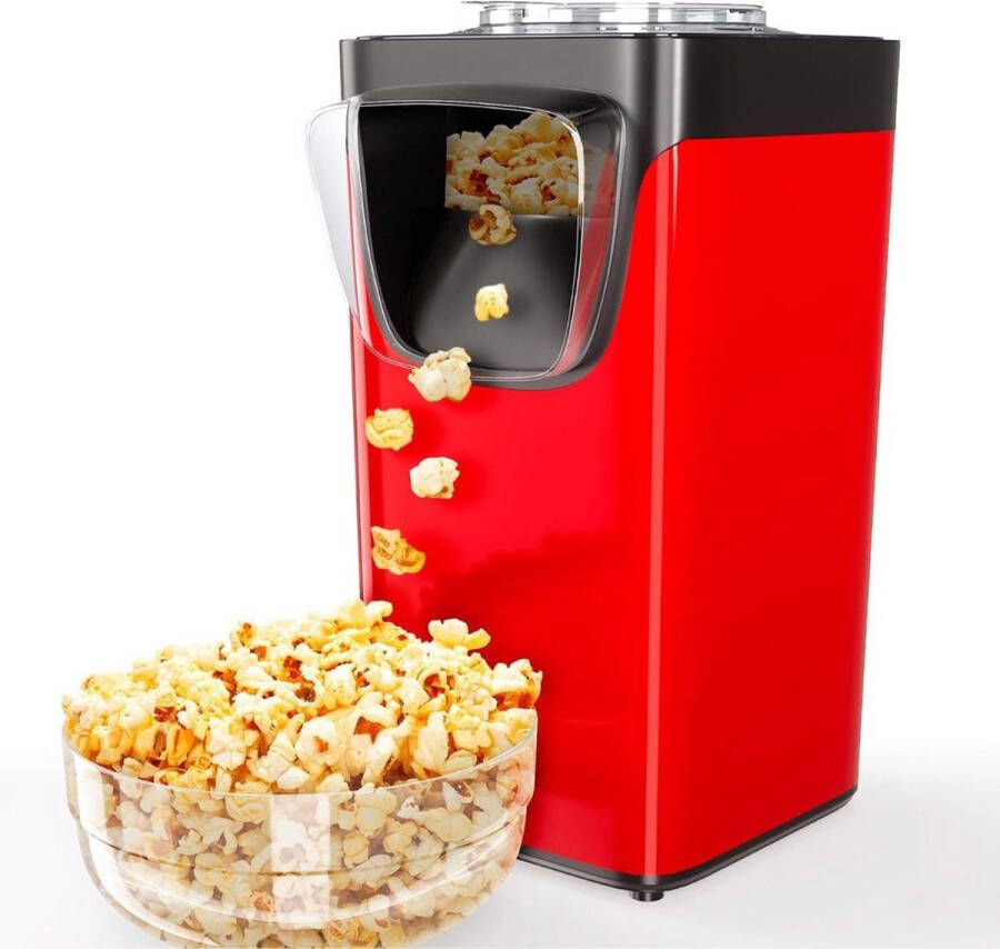 Dailysupplies Popcorn Machine Popcornmakers Popcornpan Mais Rood