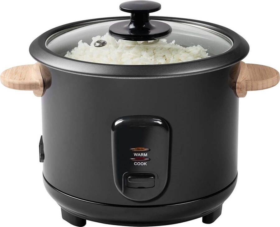 DailySupplies Rijstkoker met Stomer Multicooker Rice Cooker Zwart