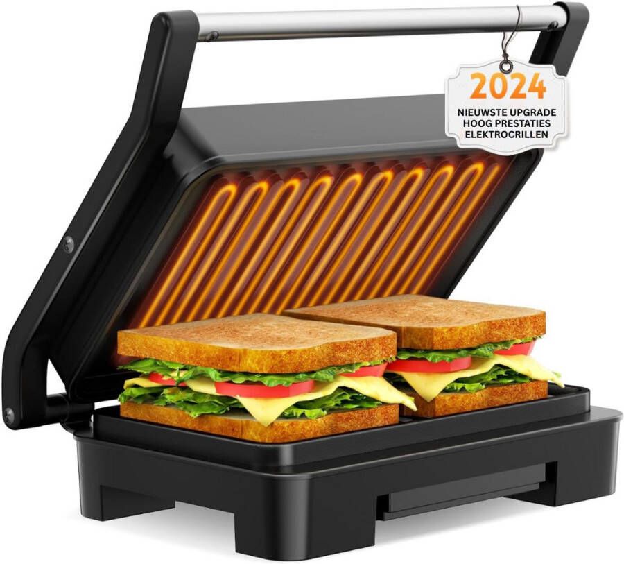 DailySupplies Tosti Apparaat Panini Grill Contactgrill