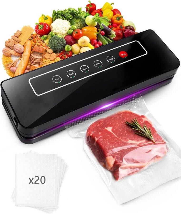 DailySupplies Vacumeermachine Vacuummachine Zwart
