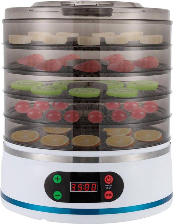 DailySupplies Voedseldroger Droogoven Dehydrator Fruitdroger