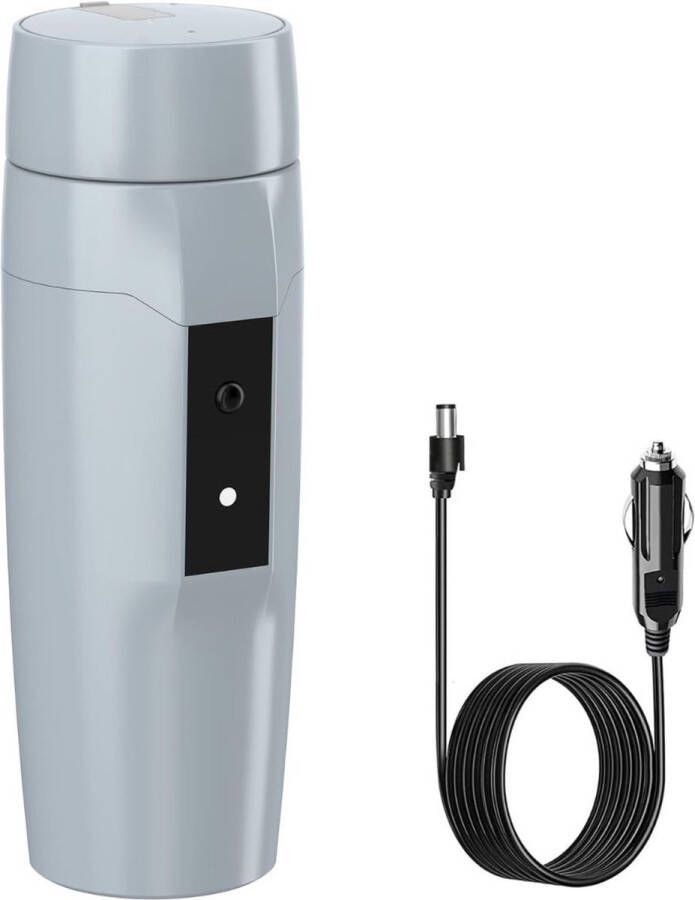 DailySupplies Waterkoker 12v voor Auto Heetwaterdispenser Klein Grijs