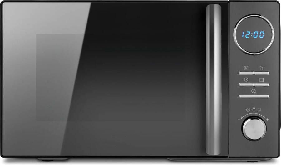 DailySupplies Combi Magnetron Combimagnetron Vrijstaand Heteluchtoven Inbouw Mogelijk 900W- Zwart