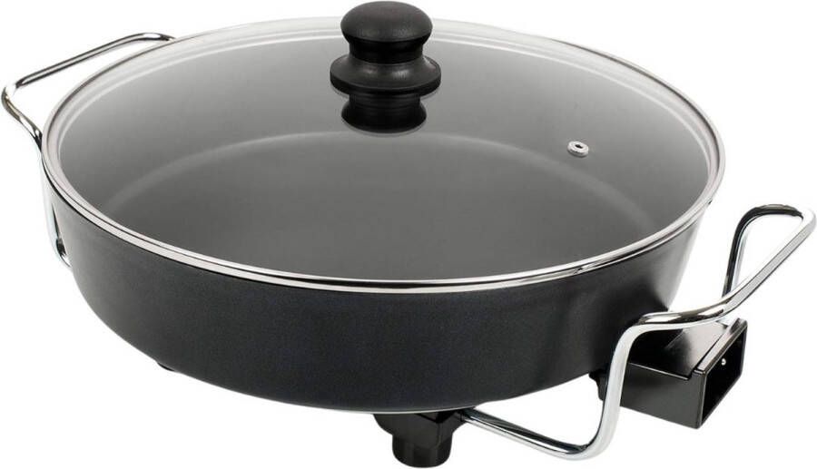 DailySupplies Dailysuppliess Elektrische Pan Party Pan Hapjespan Zwart