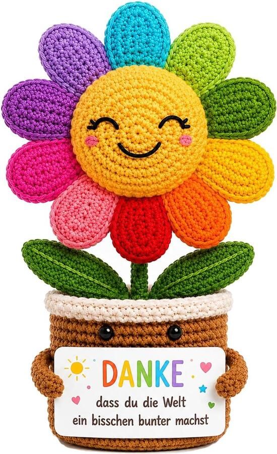 Dankjewel bloem voor leidsters en vrouwen