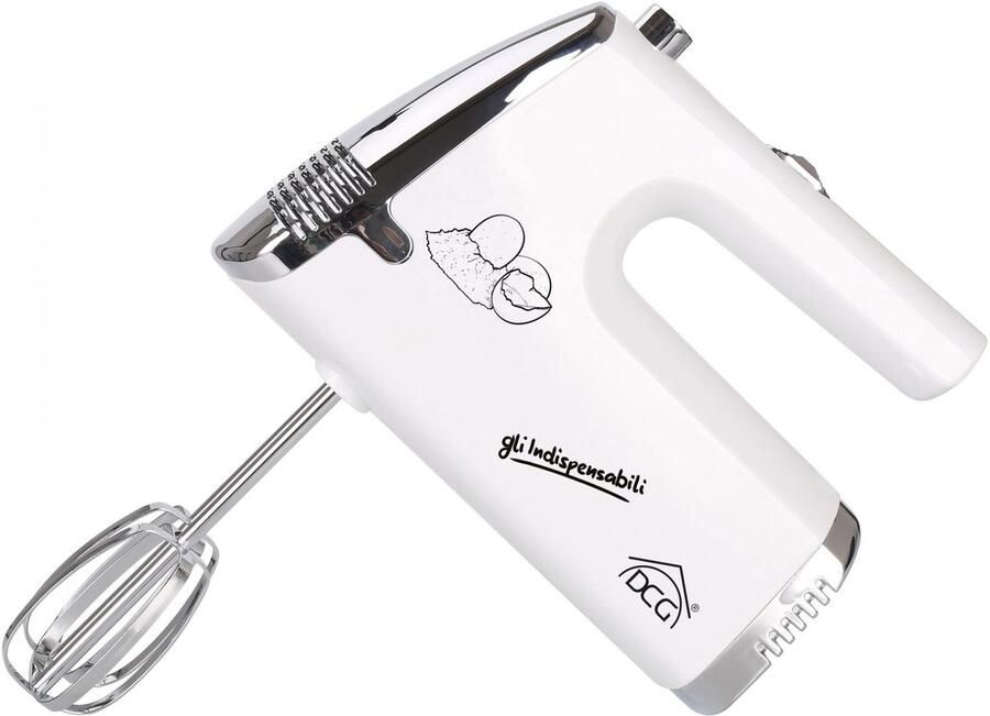 DCG Eltronic HM517 mixer Handmixer 100 W Chroom Wit