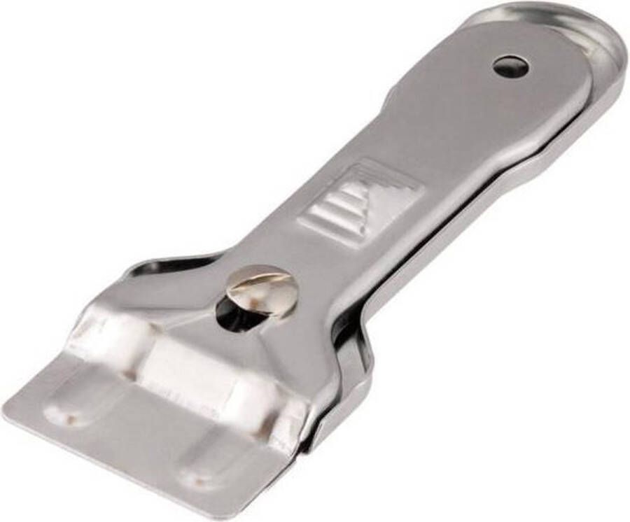 De Stunthal Glasschraper Kookplaat – Glasreiniger – Glasschraper – Window Scraper Keramiekschraper – Kookplaatmes – Kookplaatschraper Verfkrabber Kookplaat Krabber Metaal - Foto 1