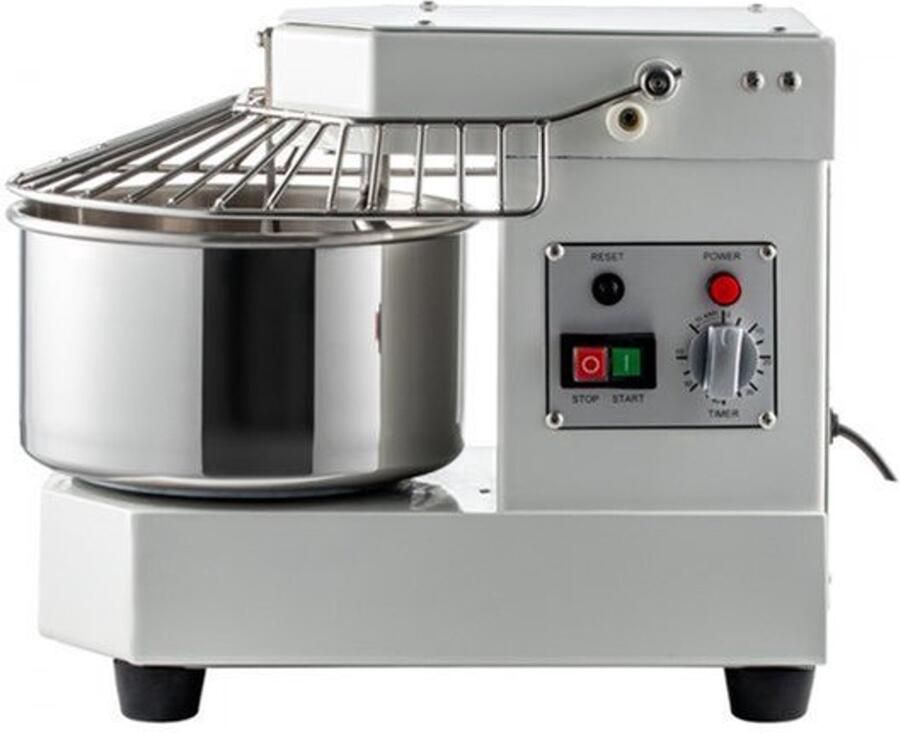 Deegkneedmachine Spiraalmixer 450 W Vermogen 8 L Roestvrijstalen Kom 304 RVS Voor Bakkerijen En Restaurants